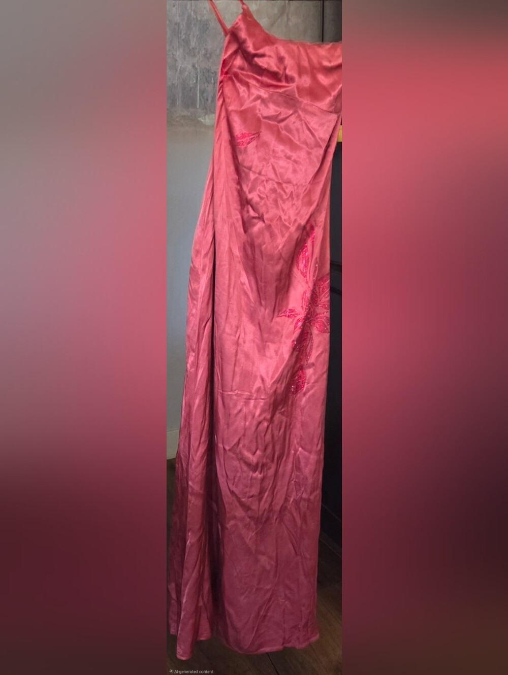 Princess Polly Red Catch You Up Beaded Maxi Dress